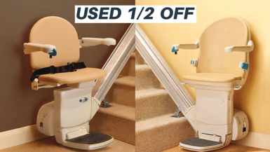 Used stair lifts ½ off regular price