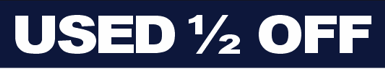 Used ½ off