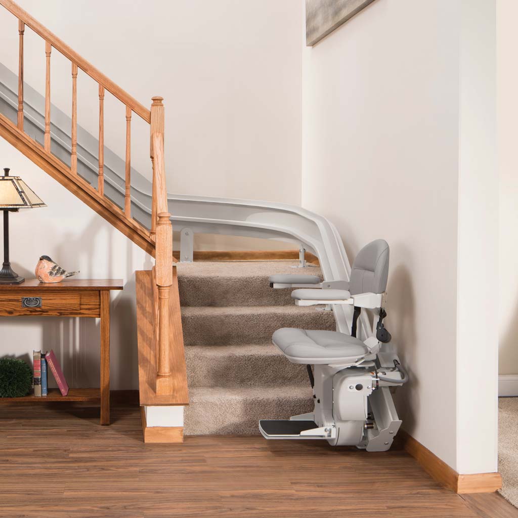 Long-Beach stairway curved price cost staircase chair stair lift glide