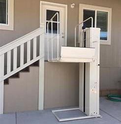 rent wheelchair elevator Long-Beach vpl vertical porch platform lift